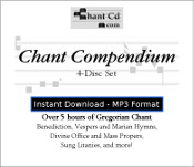 Chant Compendium Vol 1-4 set MP3 DOWNLOAD EDITION